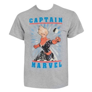Mens Captain Marvel #5 Wing T-Shirt - 1 of 2