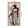 Amanti Art Cosmopolitan Woman I by Alonzo Saunders Canvas Wall Art Print Framed 14 x 27 - 4 of 4