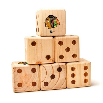 NHL Chicago Blackhawks Yard Dice