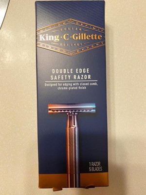 King C. Gillette Safety Razor Blades (10-count)