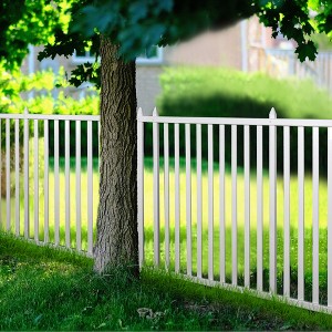 MAYEERTY Privacy Screen Outdoor Wall Fence Air Condition Trash Can Enclosure Vinly White for Garden - 1 of 4