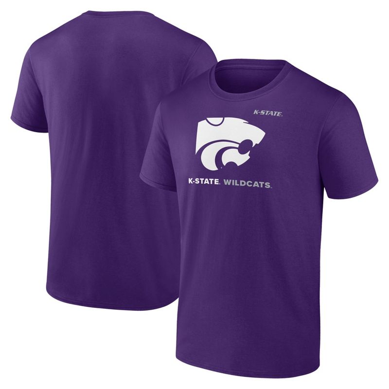 NCAA Kansas State Wildcats Men&#39;s Core Cotton T-Shirt, 1 of 4