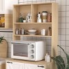 Okak Sideboard Cabinet, Bufft Cabinet with 2 Doors and 4 Shelves, Storage Cabinet for Living Room, Dining Room, Kitchen - 4 of 4