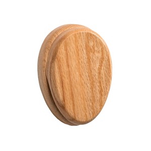 Lehman's Oak Wood Towel Holder - Decorative Wooden Towel Hook for Kitchen or Bath, Amish Farmhouse Tradition - 1 of 3