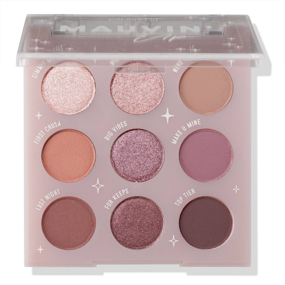 ColourPop Pressed Powder Eyeshadow Makeup Palette - Mauvin' Up - 0.3oz