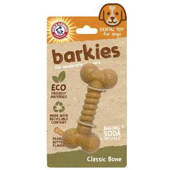 Arm & Hammer for Pets Barkies Tree Branch Compressed Wood Collection, 8  Inch Bacon Flavored Wood Blend Chew Toy for Dogs | Faux Stick,  Splinter-Free