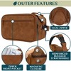 PAVILIA Toiletry Bag Women Men, Travel Toiletries Organizer Case, Essentials Shaving Dopp Kit, Cosmetic Make Up Accessories - 4 of 4
