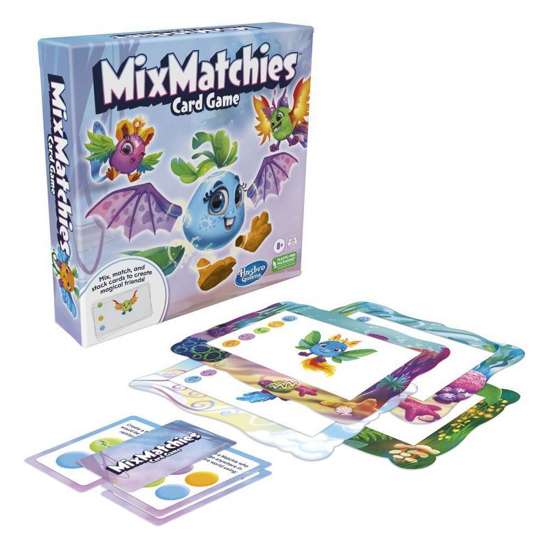 MixMatchies Card Game, Kids Game, Family Game for Ages 8 and Up, 2 to 6 Players, 3 of 5
