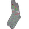 Memoi Men's Dill-ightful Holiday Pickle Novelty Crew Socks - 3 of 4
