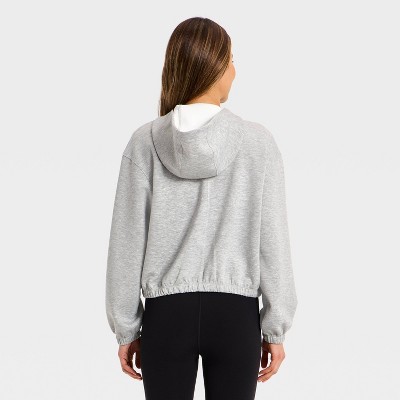 Women's Airy Sleek Full Zip Scuba Hooded Jacket - All in Motion