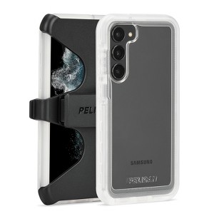 Pelican Samsung Galaxy S23 Plus Voyager Series Case with Holster - Clear - 1 of 4