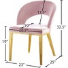 Meridian Furniture,Roberto Velvet Dining Chair - 4 of 4