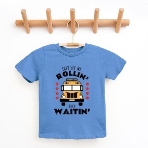 The Juniper Shop They See Me Rollin' Toddler Short Sleeve Tee - 1 of 2