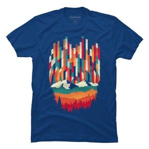 Men's Design By Humans Sunset in Vertical By digsy T-Shirt - 1 of 3