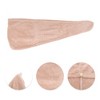 Unique Bargains Water-absorbent Solid Hair Towel 1 Pc - 3 of 3