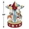 Beistle 3-D Vintage Circus Carousel Centerpiece, 10", (2/Pkg) Multicolored - 4 of 4