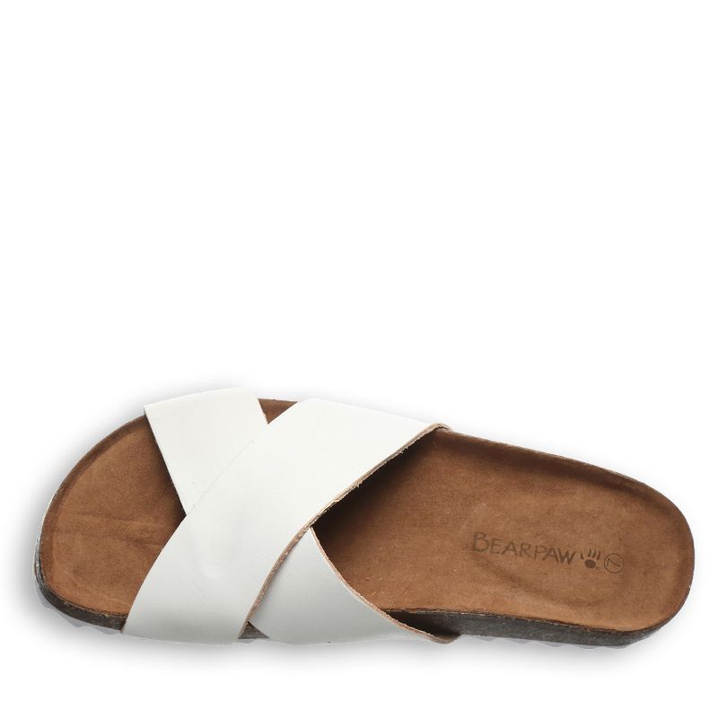 Bearpaw Women's Margarita White Sandals, 5 of 9