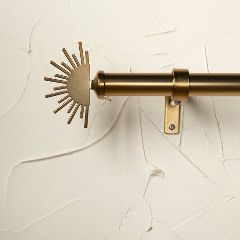 66 1 Sunrise Curtain Rod Brass Opalhouse Designed With Jungalow Target