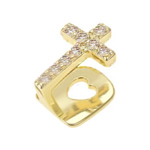 Unique Bargains Fake Teeth Grills Fashion Cross for Hip Hop Gift 1 Set - 1 of 4