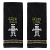 SKL Home 3pc Scary Cat Lotion and Creeping it Real Hand Towels - 3 of 4