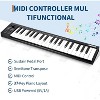 MIDI Keyboard with 8 Drum Pads, Knobs & Display - Compact for Home Studio & DAW - 4 of 4