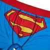 Mens Superman Logo Character Armor Cosplay Underwear Boxer Briefs - 4 of 4