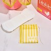 Pinkie Tween & Teen Ultra-Thin Organic Topsheet Pads with Wings - Size Mini - 18ct - 4 of 4