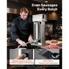 VEVOR Electric Sausage Stuffer, 33 LBS / 15 L Vertical Meat Stuffer, Stepless Speed Control and Foot Pedal, for Commercial & Home Use,Silver - 3 of 4