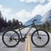 RISOKEYS 27 Inch Adult Mountain Bike,21 Speed and Suspension Fork, Aluminum Frame & Disc Brake,for Trail,City Commuting,Black - 2 of 4