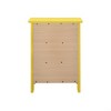 Sapphtopaz Modern Nightstand with 3 Drawers Space-Saving Night Stand with Sturdy Frame Rectangle Simple Bedside Table for Bedroom,Living Room - 3 of 4
