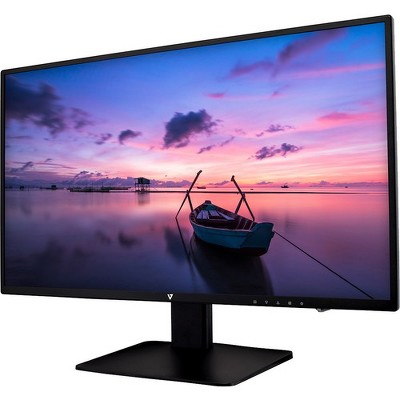 V7 L238E-2N 23.8" Full HD LED LCD Monitor - 16:9 - Black - 1920 x 1080 - 16.7 Million Colors - 250 Nit - 5 ms - DVI - HDMI - VGA - DisplayPort