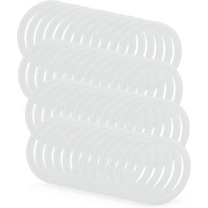 Cornucopia Brands Wide Mouth Silicone Seal Rings for Mason Jar Lids, 48pk; Gasket for 86mm Plastic Lids - 1 of 4