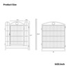 DSVIMOY Pet Doors, Gates and Pens, 8 Panels Pet Dog Fence with Doors, Foldable Pet Pen for Pet Exercise, Black, 52"*52"*31" - 2 of 4