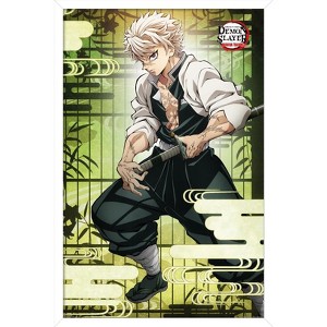 Trends International Demon Slayer: Hashira Training - Sanemi Framed Wall Poster Prints - 1 of 4