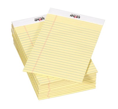 School Smart Graph Paper Pad, 8-1/2 x 11 Inches, 1/4 Inch Ruling, 50  Sheets, Pack of 12 Pads