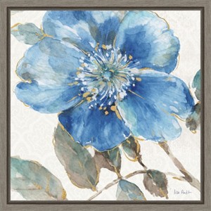 Amanti Art Indigold V by Lisa Audit Canvas Wall Art Print Framed 16 x 16-in. - 1 of 4