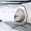 Aoodor Hammock Steel Stand Only C-Stand for Hanging Hammock Chairs - 300 Pound Capacity - 3 of 4