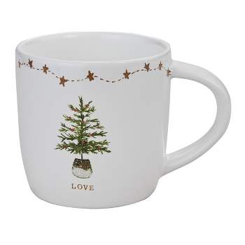 Spode Christmas Tree 2023 Annual 4pc Mug and Spoon Set