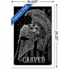 Trends International Jim Baldwin - Carved Helmet Framed Wall Poster Prints - 3 of 4