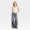 Women's Slim Fit Square Neck Ribbed T-Shirt - Universal Thread™ - 3 of 4