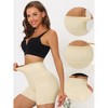 Allegra K Women's High Waisted Butt Lifter Tummy Control Panties 3 Packs - 3 of 4
