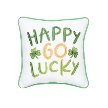 C&F Home Happy Go Lucky St. Patrick's Day Cotton Pillow