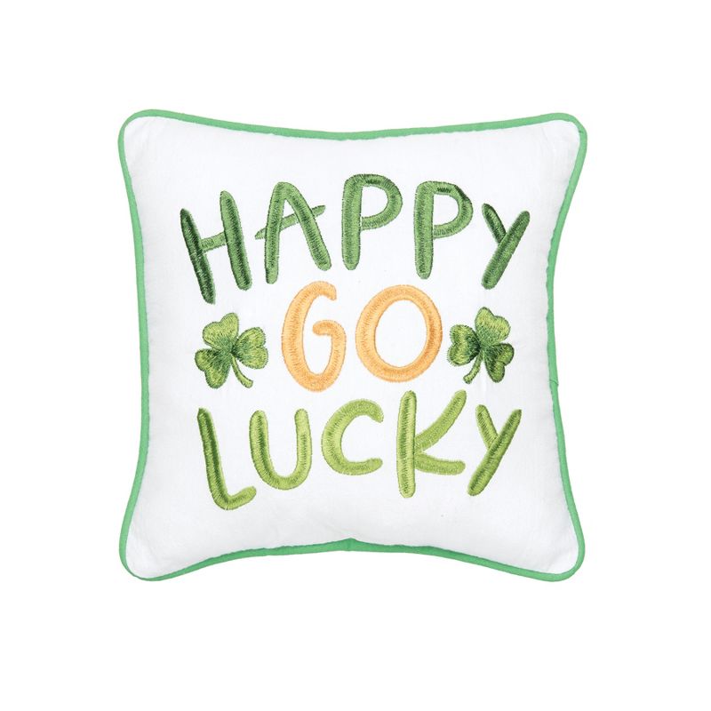 C&F Home Happy Go Lucky St. Patrick's Day Cotton Pillow, 1 of 6