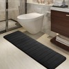 PiccoCasa Absorbent Soft Long Washable Non-Slip Memory Foam Bath Tub Mat Floor Runner Rug - 2 of 4