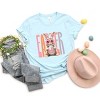 Easter Bunny Disco Ball - Women's Short Sleeve Graphic T-Shirt - 2 of 4