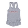 Simply Sage Market America Cursive Racerback Tank - 2 of 4
