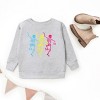 The Juniper Shop Three Skeletons Dancing Neon Youth Sweatshirt - 3 of 4