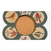 Earth Rugs Song Birds Trivets in a Basket 10"x10" Heat-Resistant Kitchen Set - 2 of 3