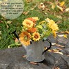 Gardenised 1 Gallon Galvanized Metal Watering Can with Removable Long Spout & Sprinkler Head for Indoor & Outdoor Use - 4 of 4