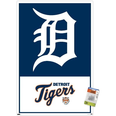 Trends International Mlb Detroit Tigers - Javier Báez 23 Unframed Wall  Poster Print Clear Push Pins Bundle 22.375 X 34 : Target